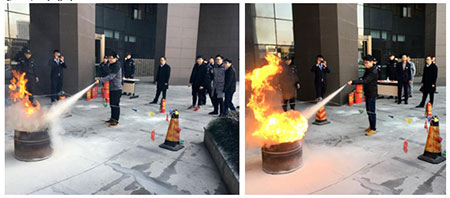 安全！安全！安全！聯測參加消防演習