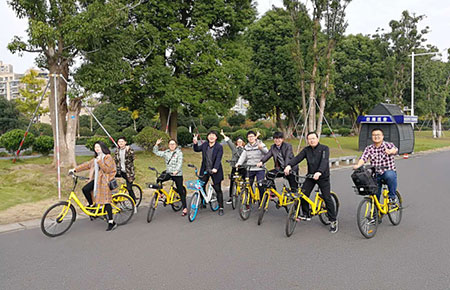 葭月清朗，錢塘江騎行強體魄