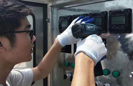 “質量第一,一諾千金”高溫難擋服務熱情